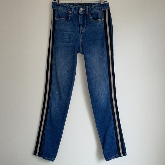 KAREN MILLEN | Side Stripe Jeans - Picture 13 of 16